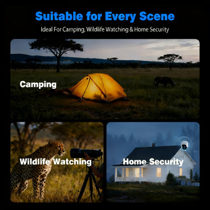 Night Vision Monocular 1080P HD 5W IR 2600FT Range 10X Digital Zoom 2-Inch Screen Handheld Night Vision Scope for Hunting Camping Wildlife Observation Home Security Gift for Men