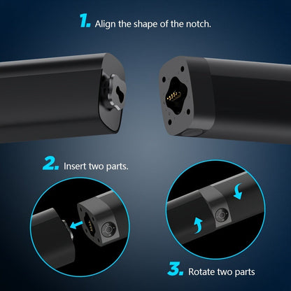 Mighty Rock 32-Inch Detachable TV Soundbar and Subwoofer Set with ARC, Optical, AUX and Remote Control