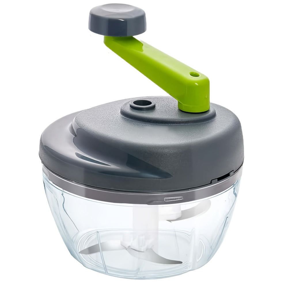 Vegetable Chopper with 3/5 Blades – Multifunctional Onion Chopper, Food Dicer & Salad Cutter with Container | Kitchen Gadget Set for Potato, Carrot, Garlic