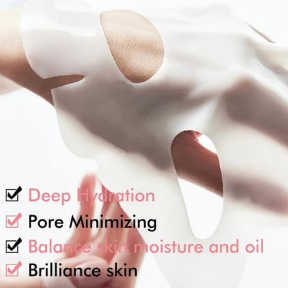 Face Mask, ROZINO 15-Piece Collagen Sheet Assortment with Bio-Collagen and Kojic Acid Turmeric Packets