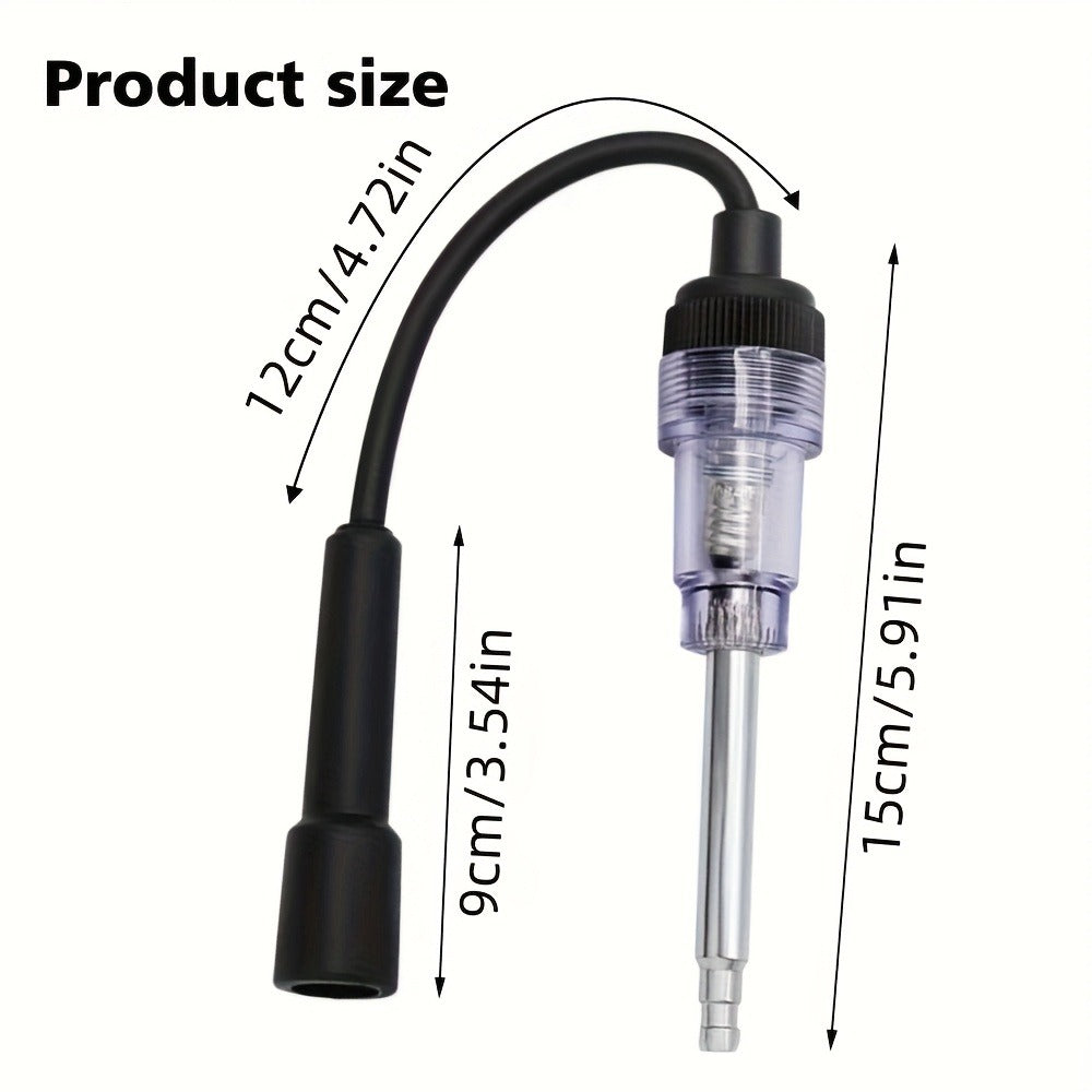 Spark Plug Tester 3-Pack - Automotive Diagnostic Tool with Glowing Bulb Indicator for Cars, Lawnmowers & Small Engines