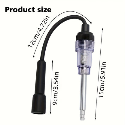 Spark Plug Tester 3-Pack - Automotive Diagnostic Tool with Glowing Bulb Indicator for Cars, Lawnmowers & Small Engines