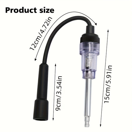 Spark Plug Tester 3-Pack - Automotive Diagnostic Tool with Glowing Bulb Indicator for Cars, Lawnmowers & Small Engines