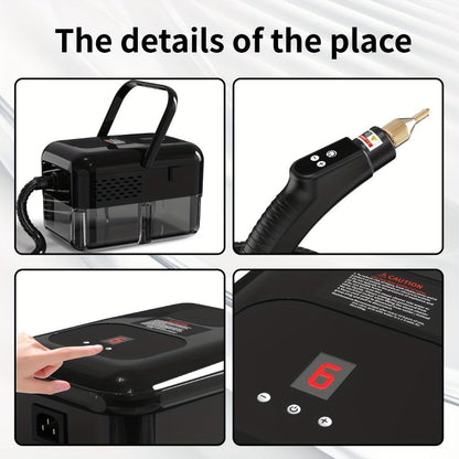 Handheld Steam Cleaner 2500W High Pressure for Home Kitchen Grease Sofa Air Conditioner Washing Machine Floor Tile Bathroom