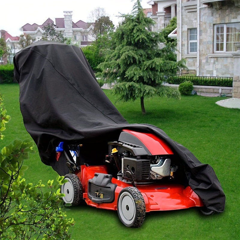 Push Lawn Mower Cover in Black or Green with Displayed 75.2 x 43.31 x 26.38-Inch Dimensions