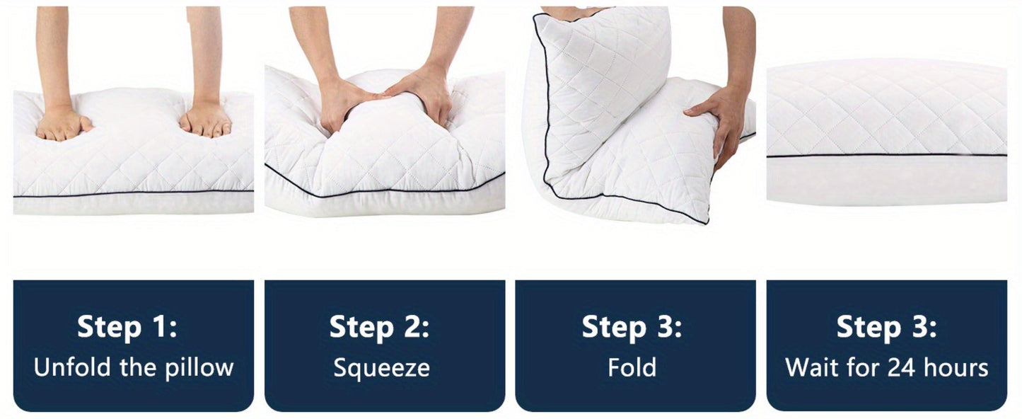 Full-Length Body Pillow, 20 x 54 Inches, Adjustable Fill in Cooling Grey, White or Pink for Adult Beds