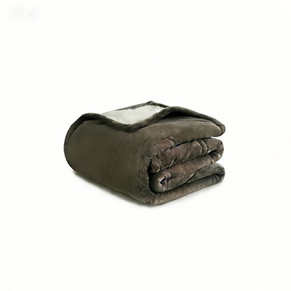 Hooded Wearable Blanket – Double-Sided Flannel Suede Hoodie Blanket for Women & Men, 500gsm Oversized Warm Cozy Sweatshirt