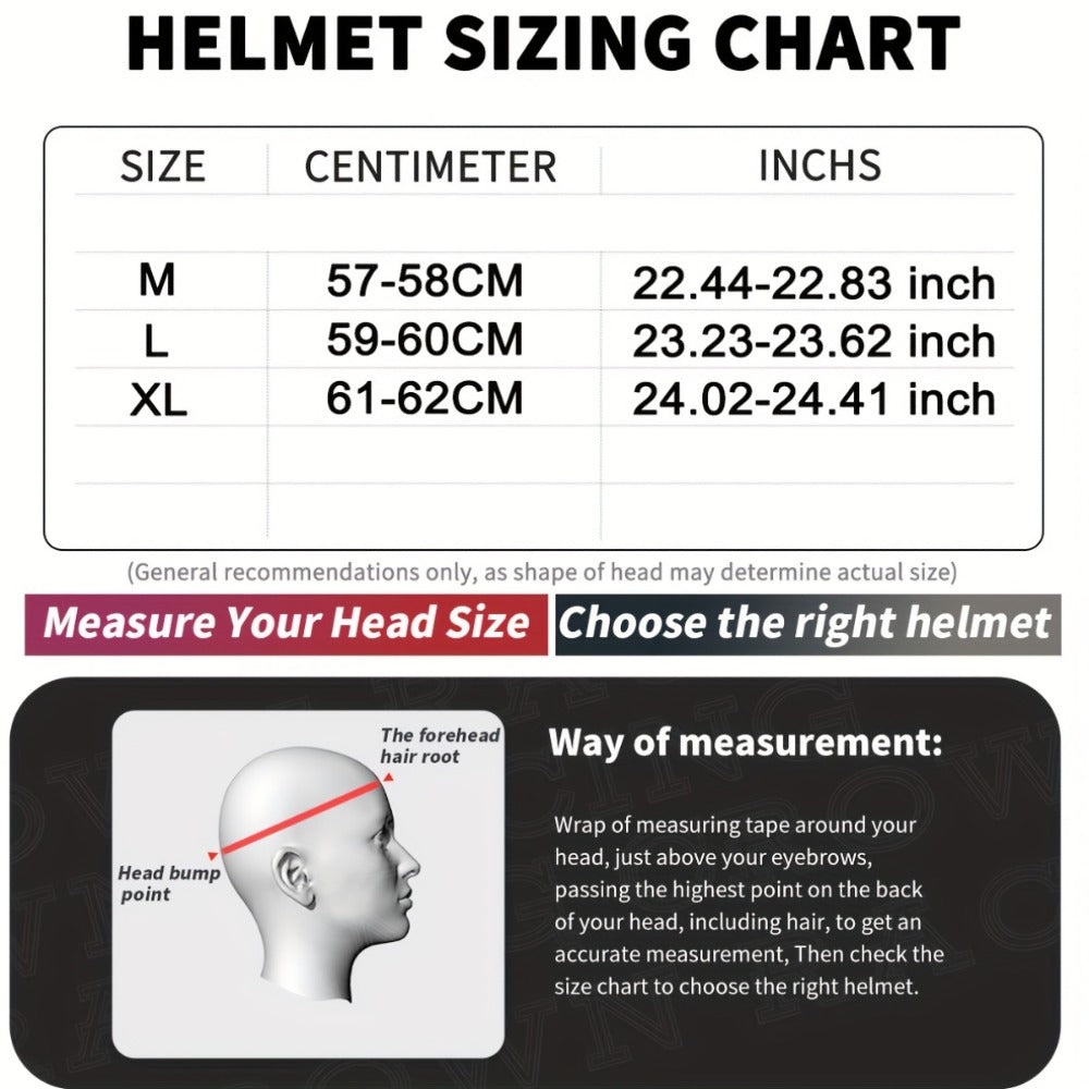Modular Motorcycle Helmet Flip-Up Full Face – Dual Visor (Clear + Sun Visor), DOT-Style Flip Up Helmet for Men & Women, Lightweight Motorbike Helmet M/L/XL