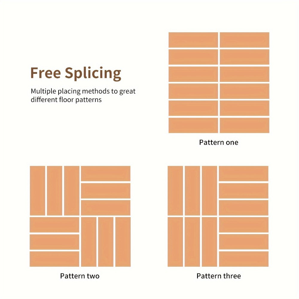 Interlocking Acacia Wood Deck Tiles, 27-Pack of 12-Inch Slatted Squares for Patio, Balcony or Indoor Floors
