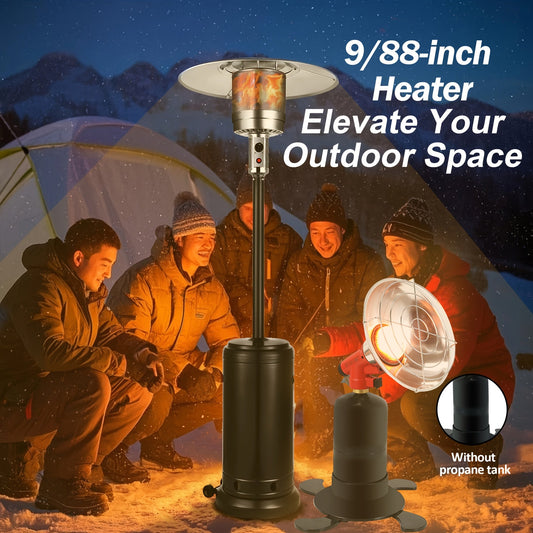 Patio Heater | Propane Outdoor Standing Stainless Steel Garden Party
