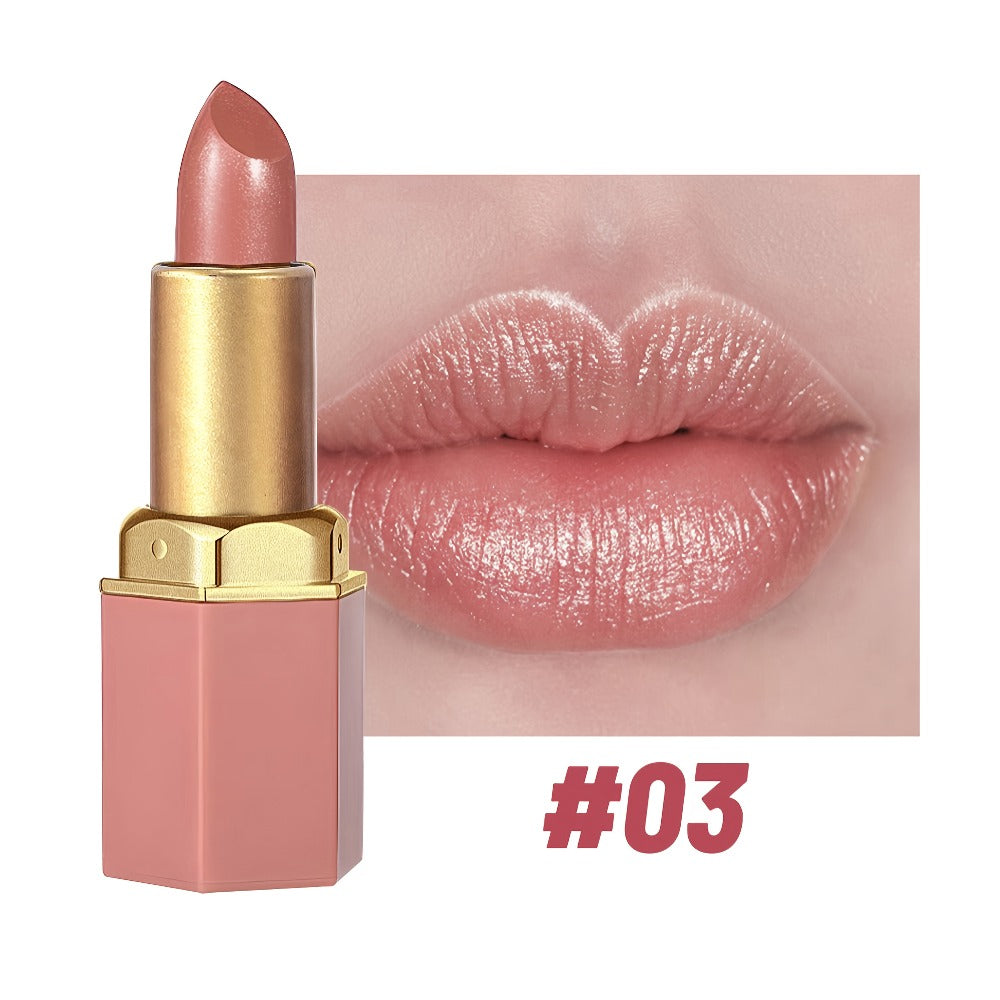Cream Lipstick Set 6 Colors Long-Lasting Moisturizing – Smooth Creamy Finish Lip Color for All Skin Tones Everyday Party Holiday Makeup Gift for Women