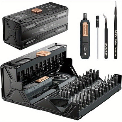 180-in-1 Precision Screwdriver Set, Magnetic Professional Kit for Laptop, Phone, Camera, Tablet, Game Console & Glasses