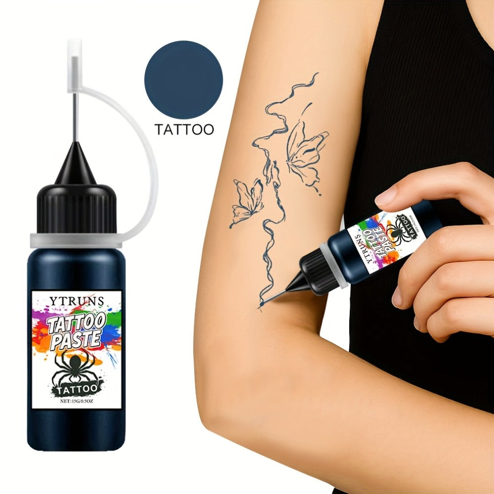 Liquid Body Paint Temporary Tattoo Ink — 7 Vibrant Colors, Fast-Drying Waterproof Formula, Plant-Based Squalane, Skin-Safe for Festivals, Parties, Halloween, Cosplay & Body Art