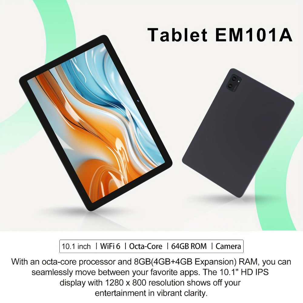 11 Inch Android 15 Business Tablet WiFi 6 – Gemini AI, Octa-Core, 4GB/8GB RAM 64GB/128GB ROM, Dual Camera, Stereo Speakers, USB OTG, Ad-Free, Long Battery, 2026 Model Grey