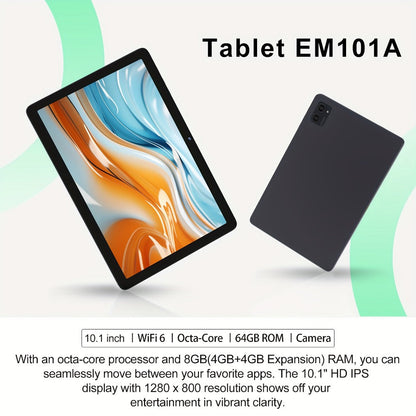 11 Inch Android 15 Business Tablet WiFi 6 – Gemini AI, Octa-Core, 4GB/8GB RAM 64GB/128GB ROM, Dual Camera, Stereo Speakers, USB OTG, Ad-Free, Long Battery, 2026 Model Grey