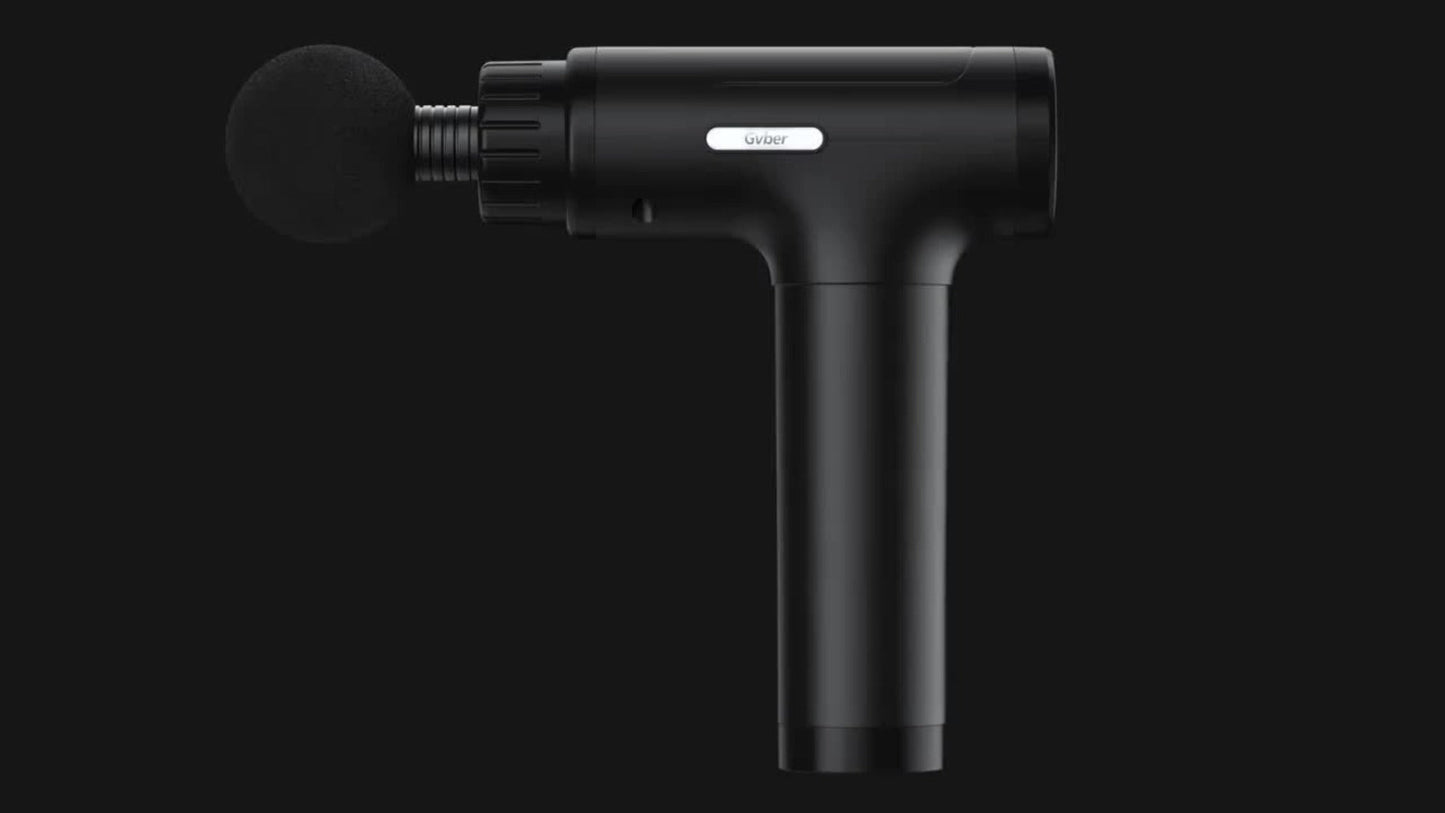 Handheld Massage Gun Collection with X6, M68-7 and X7 Model Labels in Black or Grey Finishes