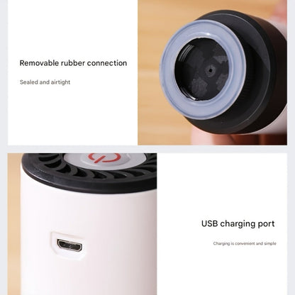 Cordless Handheld Vacuum Sealer Pump with One-Button Control, 5V Charging and Multiple Attachment Set