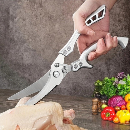 Multi-Piece Kitchen Knife Set with Stainless Steel Labels in Black Three-Piece or Brown Seven-Piece Options