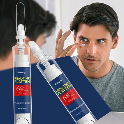 Funmery Eye Cream Pen with Narrow Precision Pump in a Blue-and-White Cosmetic Tube Dispenser Design