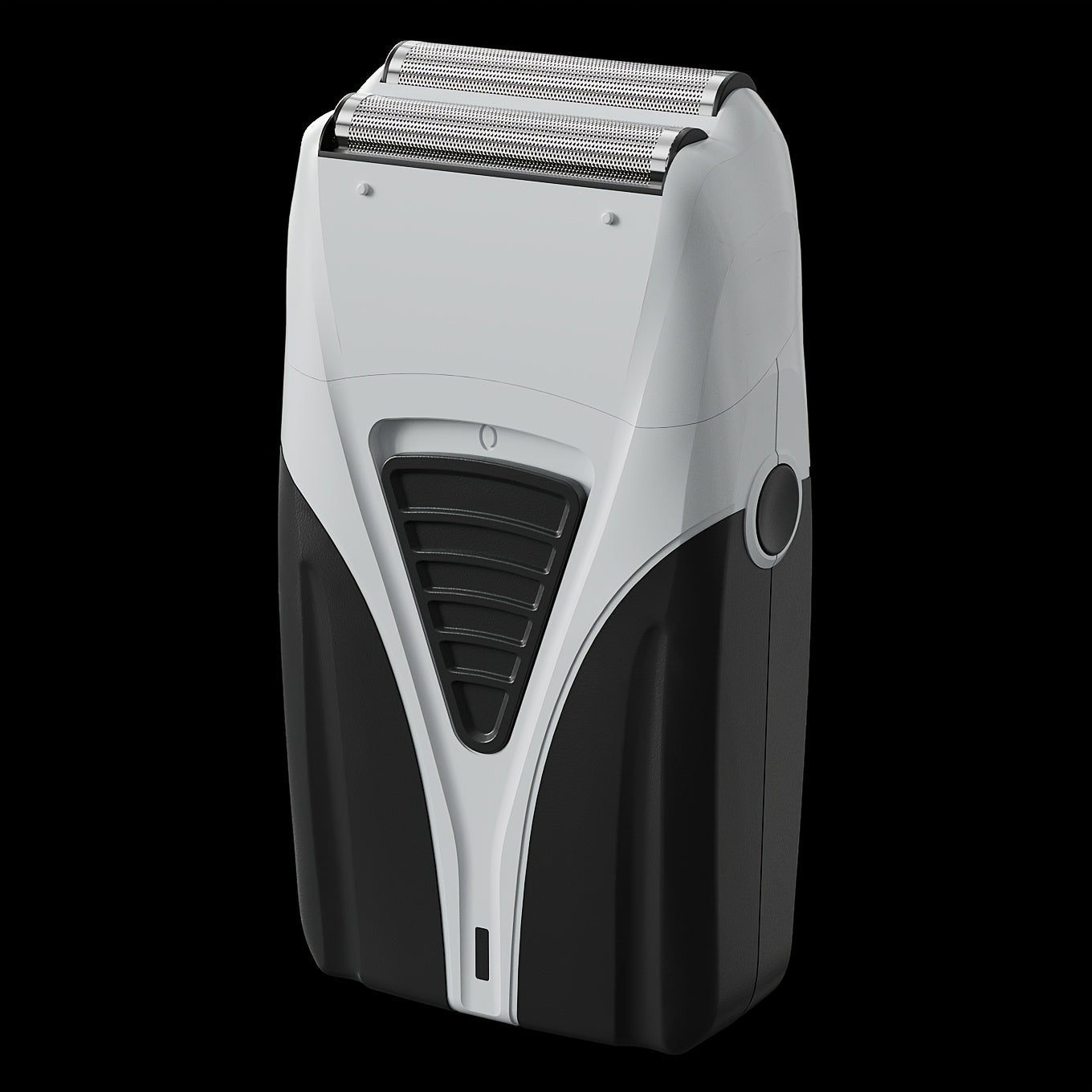 Electric Shaver Dual-Head Razor with Stainless Steel Blades, USB Charging and 60+ Minute Wet/Dry Runtime