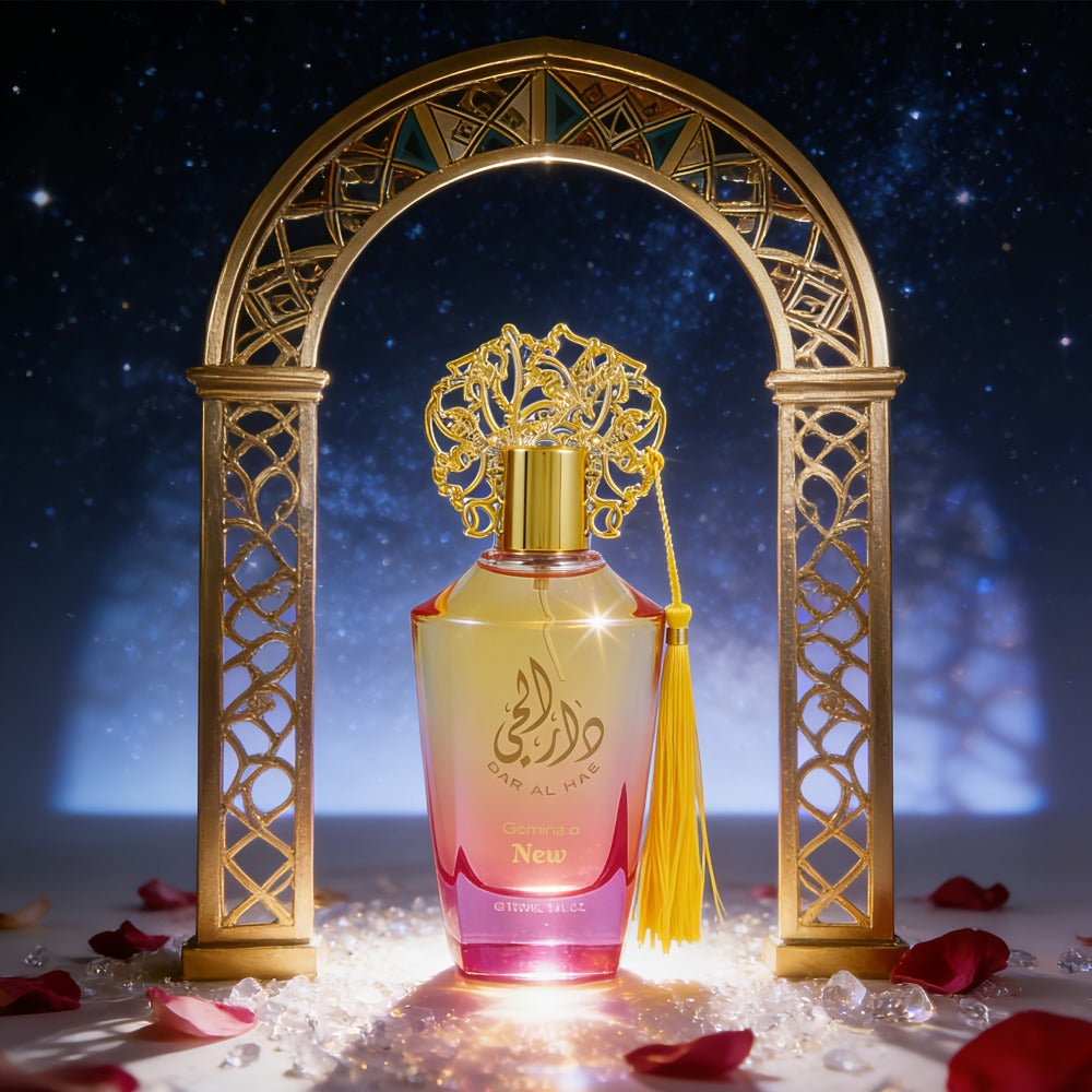 Cologne Spray 100ml Miss and Man Options with Ornate Bottle, Tassel Detail and Presentation Box