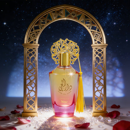 Cologne Spray 100ml Miss and Man Options with Ornate Bottle, Tassel Detail and Presentation Box