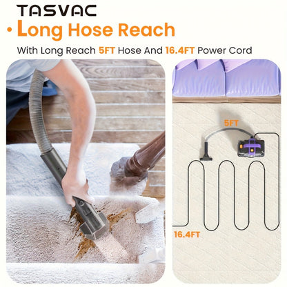 Portable Spot Cleaner for Carpet & Upholstery | Dual Brush Power Suction Stain Remover with Multifunctional Tools – Deep Cleans Sofa, Car Seats, Stairs & Pet Stains