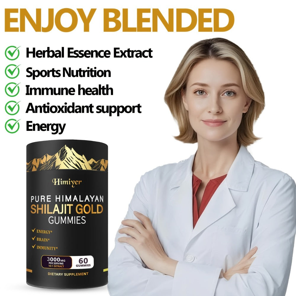 Shilajit Gummies 3000mg Pure Himalayan Shilajit with Ashwagandha Ginger & Deer Antler for Bath Time, Home Spa and Personal Care