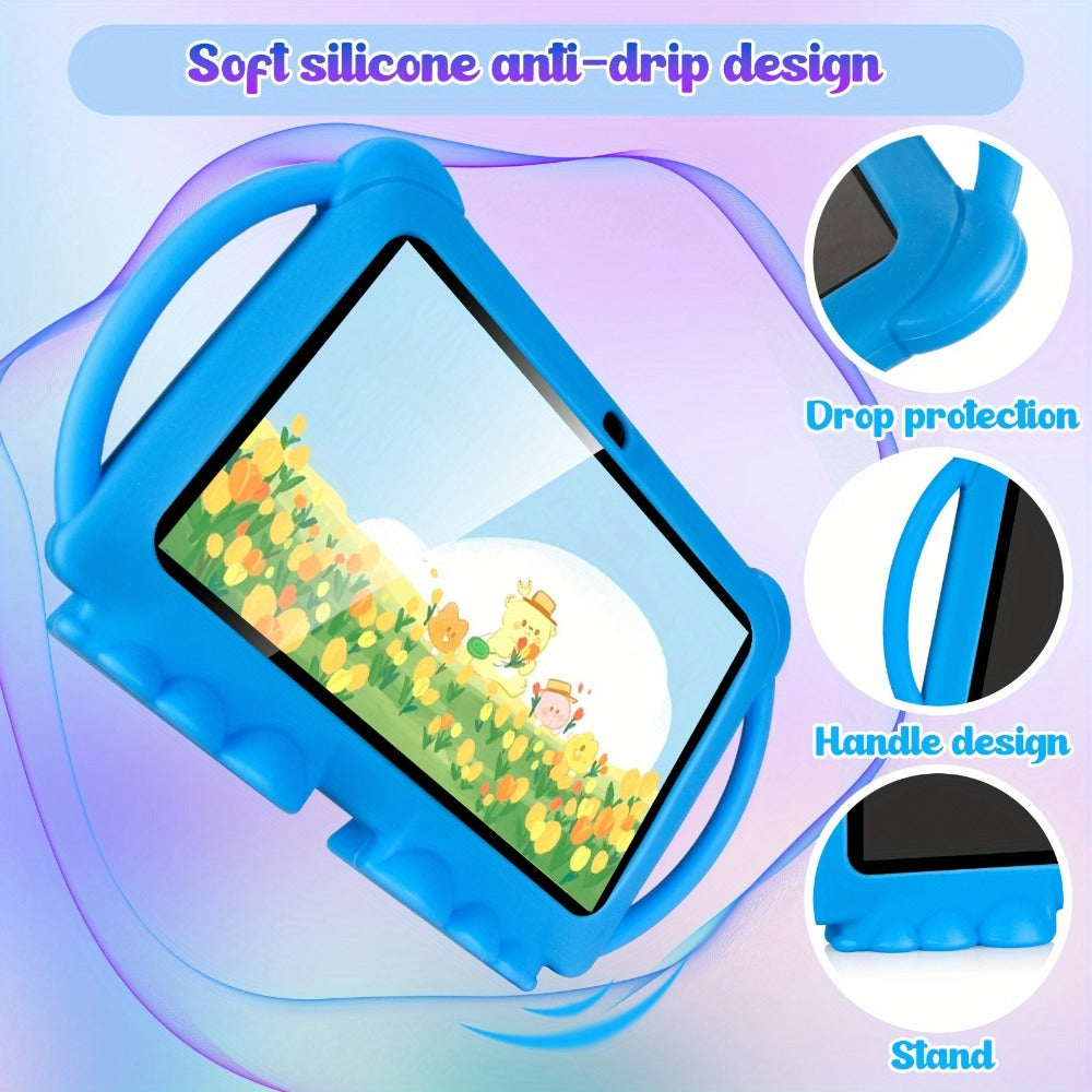 Kids Tablet 7 Inch with Android 14, 2GB RAM, 32GB Built-In Storage, Dual Cameras and Protective Case