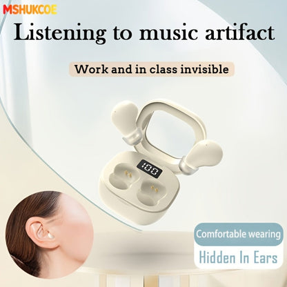 Wireless Earbuds MSHUKCOE Ultra-Thin Sleep and Game Modes with Low Latency and Dual Noise Reduction
