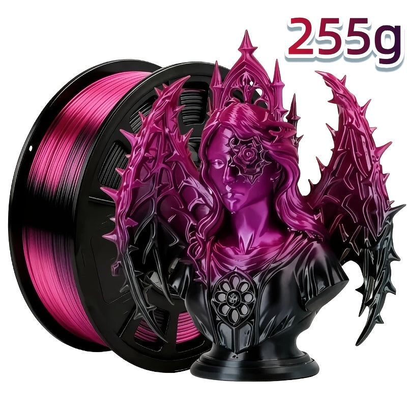 Dual Color Two-Tone PLA Filament 1.75mm 250g 9 Color Options High Precision ±0.02mm Vacuum Packed Gradient Effect Beginner Friendly Wide FDM Compatibility