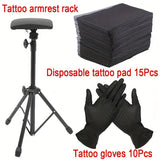 Tattoo armrest rack