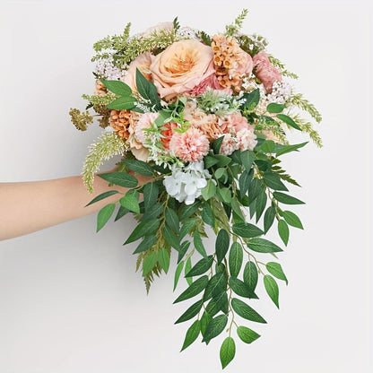 Artificial Italian Ruscus Greenery Stems, 27.6-Inch Faux Leaf Sprays in 16, 24 or 32-Piece Sets for Bouquets and Indoor Decor