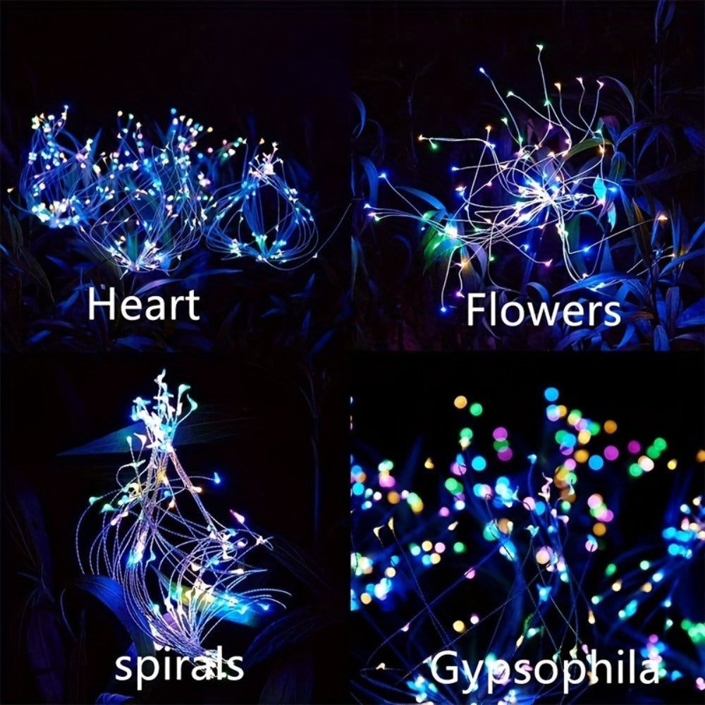 Solar LED String Lights Outdoor Waterproof – 120/240 LED Fairy Lights for Garden Patio Tree Wedding Christmas Holiday Festival Decoration – White Warm White Multicolor