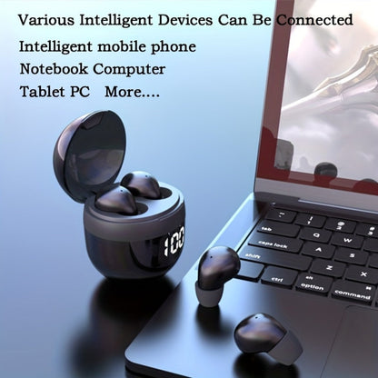 Phantom Mini Invisible True Wireless Earbuds, Ultra-Small Sleep Earphones No Flash Light Comfortable Fit Universal Wireless Headset, Gift for Birthday Easter Boyfriend Girlfriend Men Women