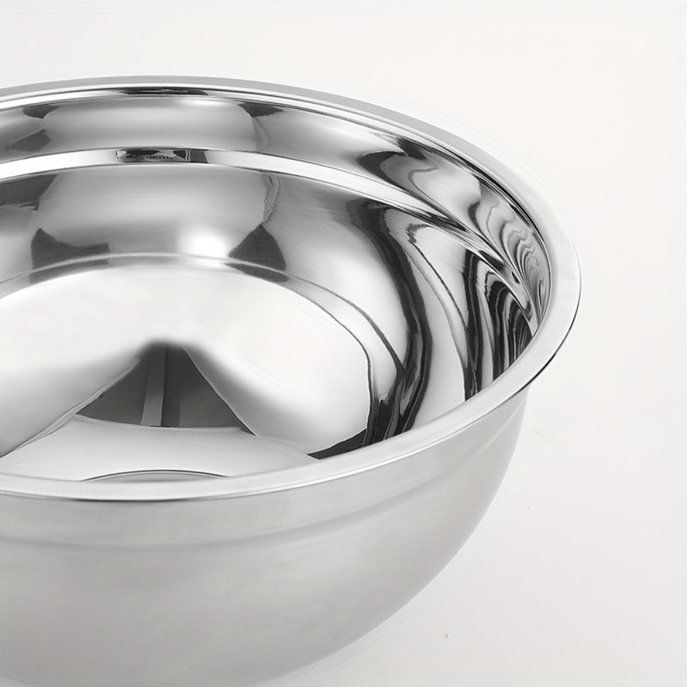 Stainless Steel Mixing Bowl Set 21-Piece with Lids and Grater Attachments, Nesting Bowls 0.7QT to 4.5QT, Rust Resistant Kitchen Bowls for Cooking Baking Serving, Complete Prep Bowl Set with Lids