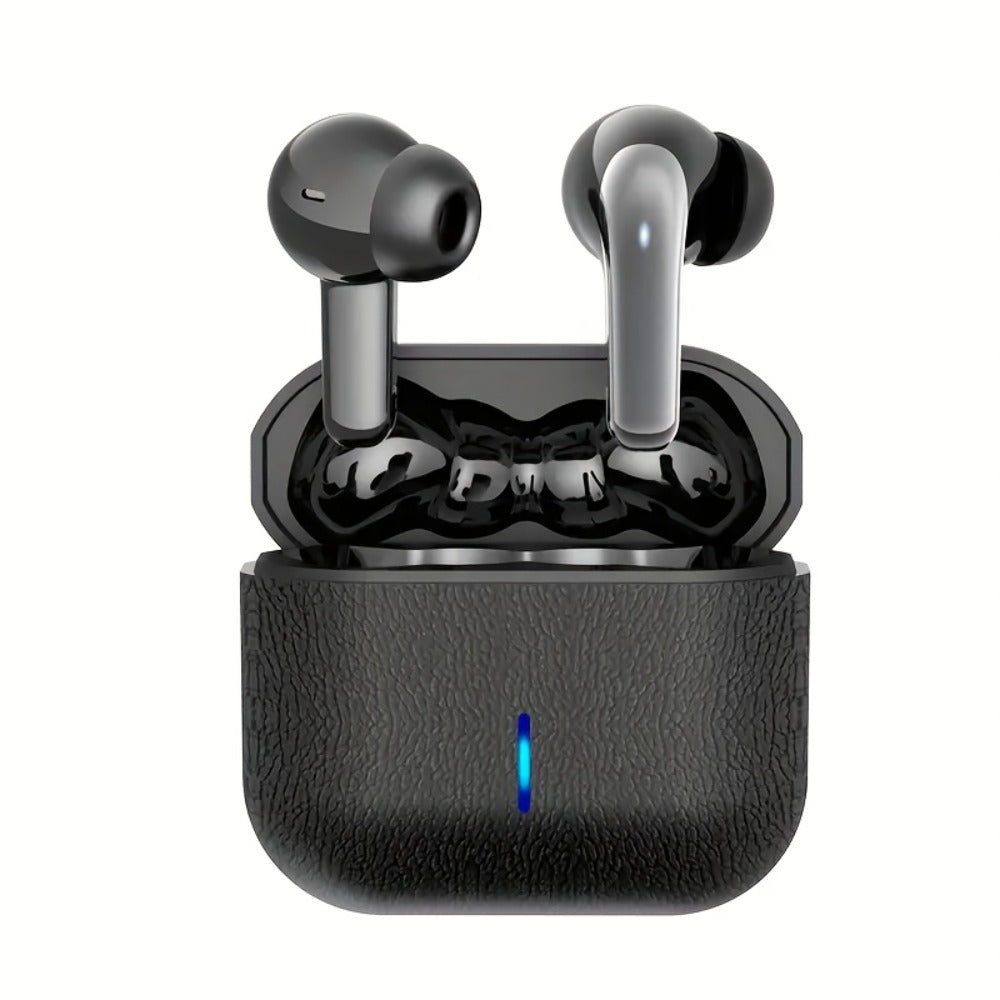 Bass Stereo Wireless Earphones Bluetooth 5.4, 40-Hour Playtime In-Ear Earbuds with Noise Cancelling Mic & LED Display, Touch Control Type-C Charging, Compatible with Laptop Tablet Phone, Sport Exercise