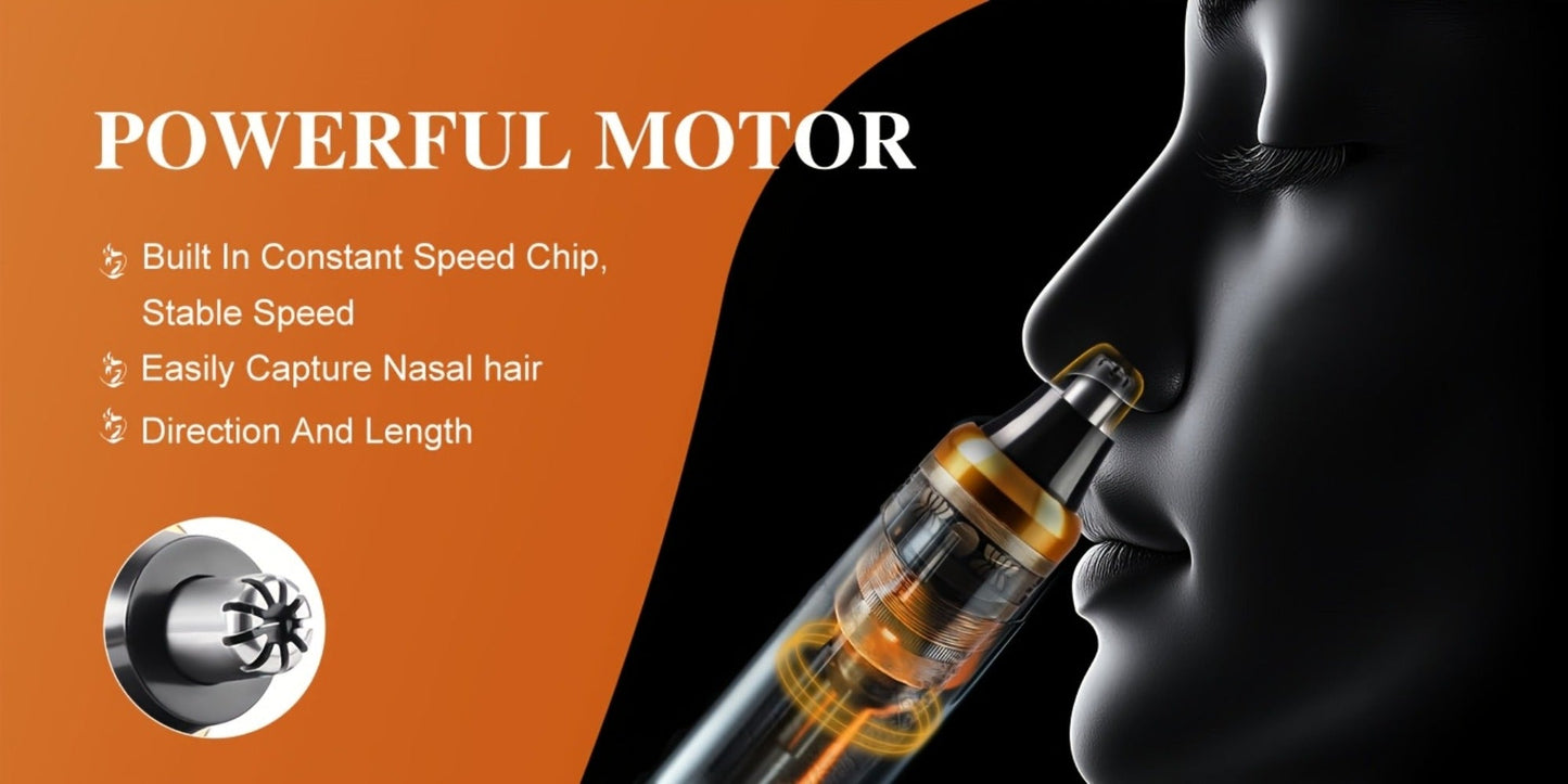 Dragon-Engraved Four-Tool Grooming Kit with Hair Clipper, Detail Trimmer, Nose Trimmer and Rotary Shaver