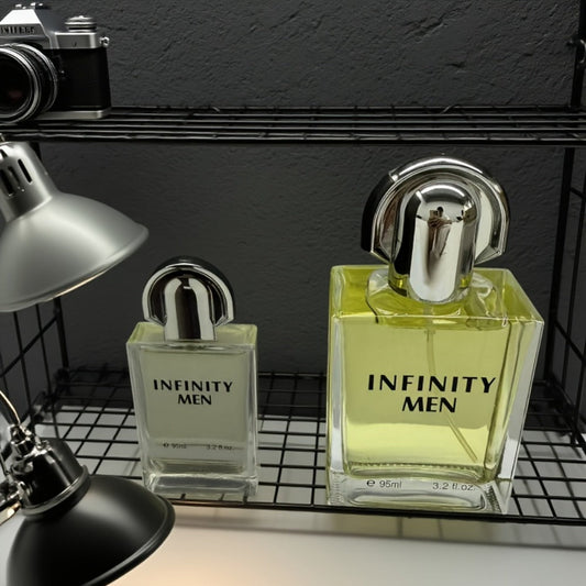Eau de Parfum for Men 30ml in Mint-Green & Gold Travel Bottle with Woody Source Family for Daily Wear