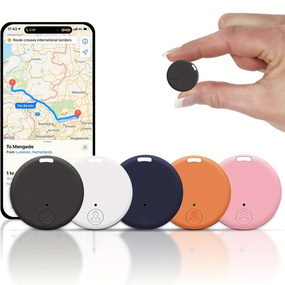 Bluetooth Key Finder Anti-Loss Tracker 6-Pack – Smart Wireless Locator for Car Wallet Bag Luggage Pets Kids – White / Mixed Colors / Black & White Combo