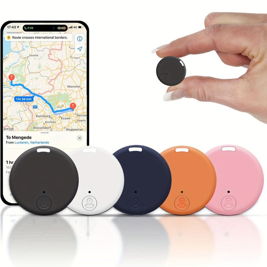 Bluetooth Key Finder Anti-Loss Tracker 6-Pack – Smart Wireless Locator for Car Wallet Bag Luggage Pets Kids – White / Mixed Colors / Black & White Combo