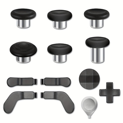 Thirteen-Piece Controller Replacement Kit with Paddles, Thumbsticks, Two D-Pads and Repair Tool