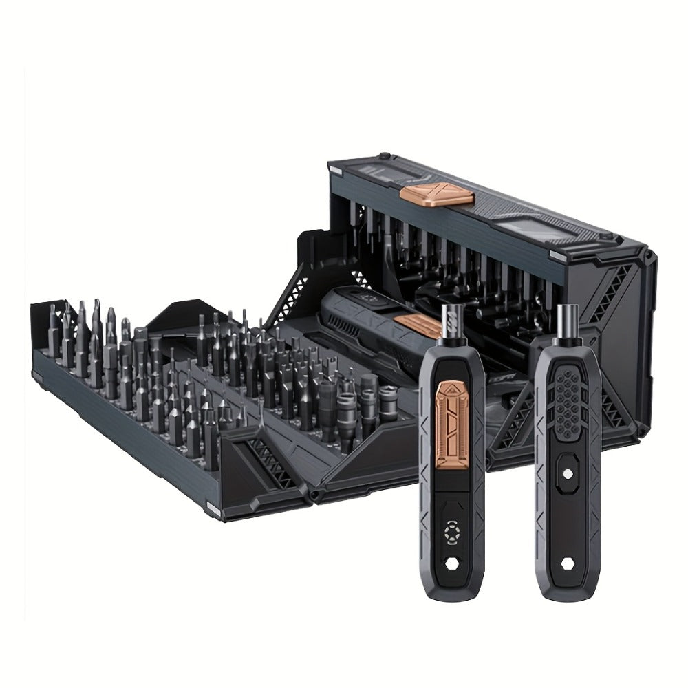 Precision Screwdriver Set 128/180 in 1, Magnetic Professional Repair Tool Kit for MacBook Laptop iPhone Xbox Game Console Tablet, Electric & Manual Versions Available