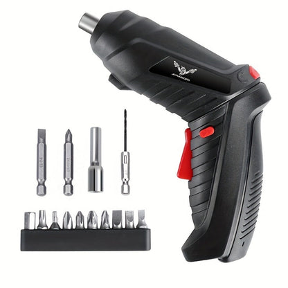 3.6V Mini Electric Drill Screwdriver Set 1300mAh Lithium Battery Power Tools Kit for Home Repair