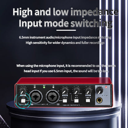2-Channel USB Audio Interface, 24-Bit/192kHz with 48V Phantom Power detail image - detail view 15