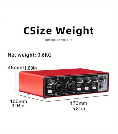 2-Channel USB Audio Interface, 24-Bit/192kHz with 48V Phantom Power detail image - detail view 27