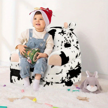 2-in-1 Foldable Kids Convertible Sofa Chair, Fold-Out Toddler Lounger for Kids' Room detail image - detail view 6