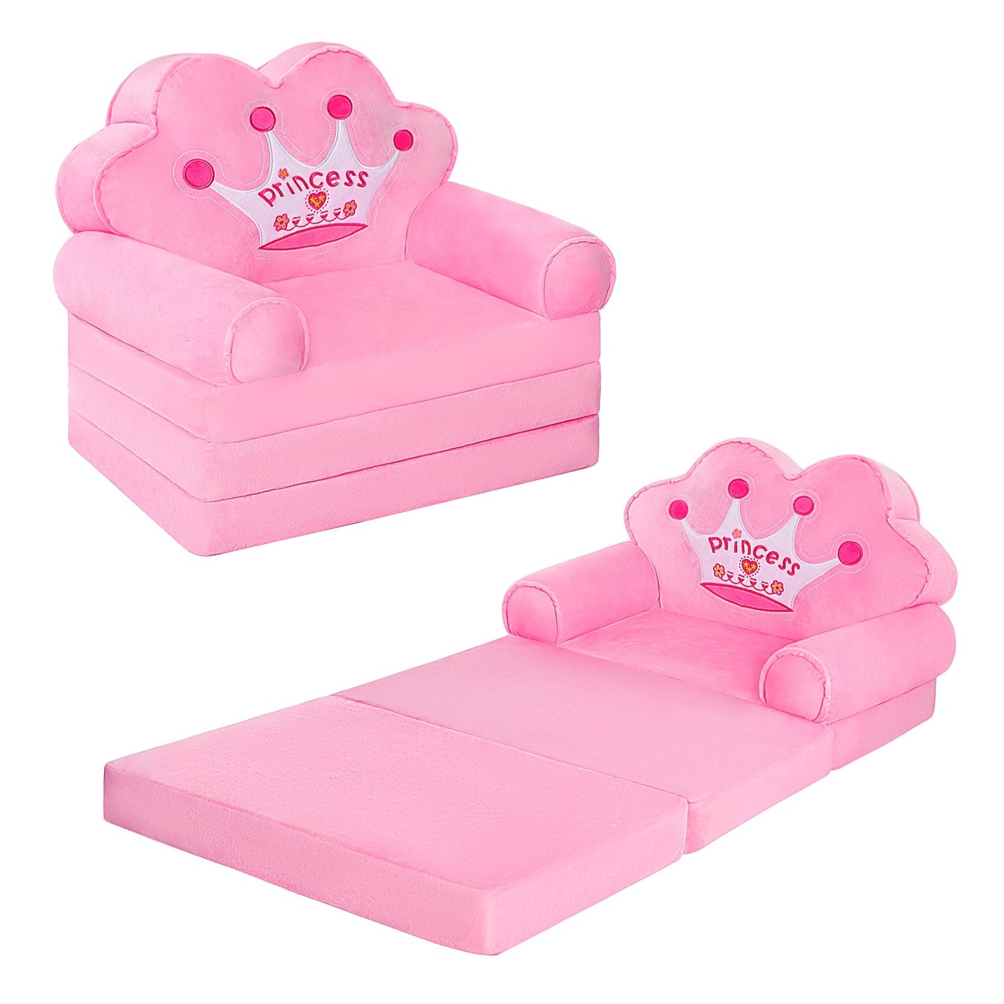 Kids Sofa shown in the sofe-P option