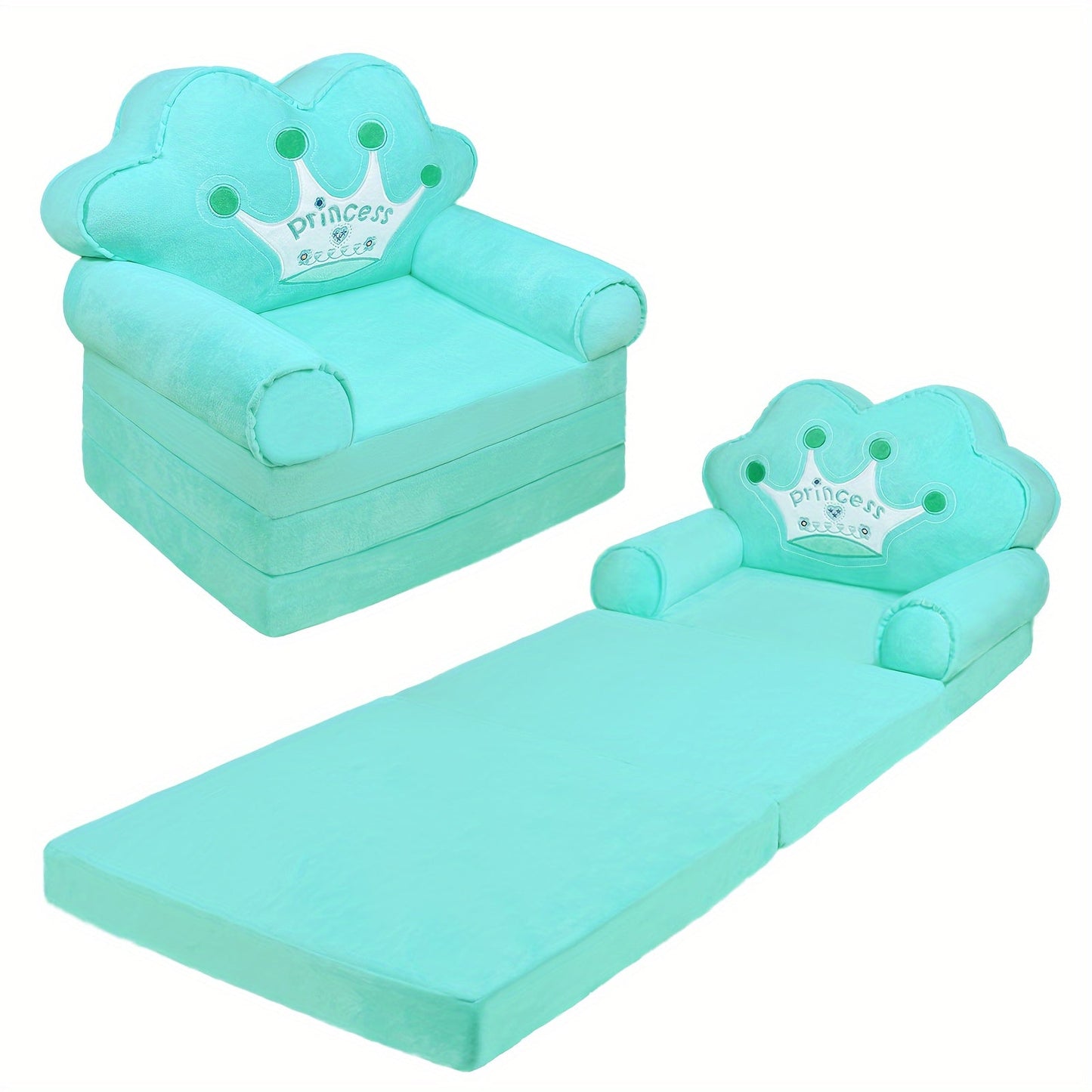 Kids Sofa shown in the TSJ-HG-Sofa-Green option