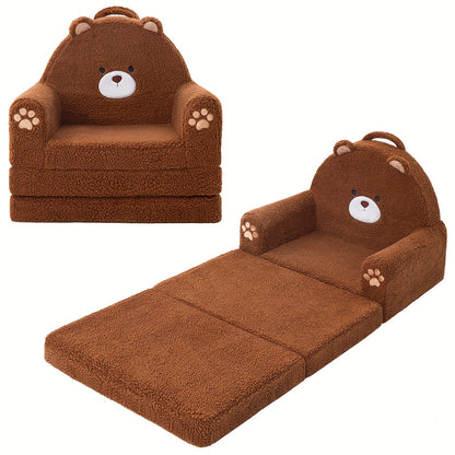 Kids Sofa shown in the 3-Fold Sofa, Bear option